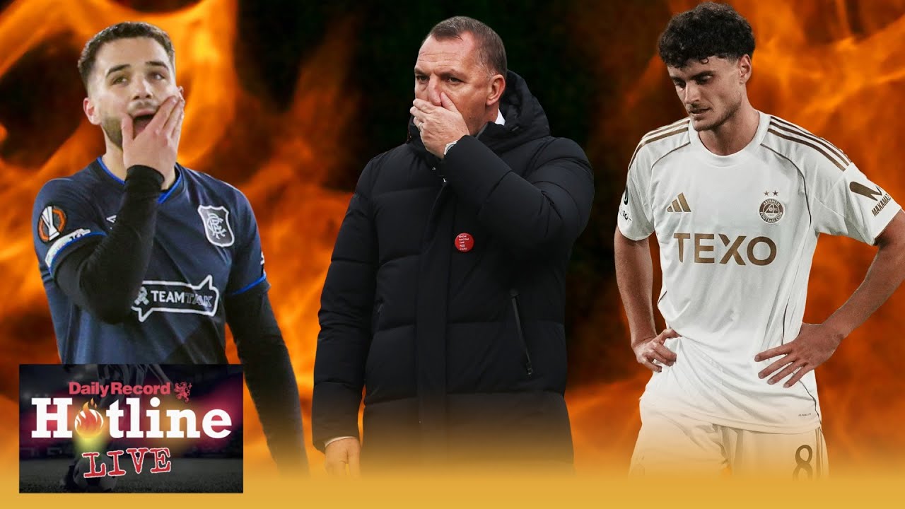 Hotline Live | Rangers Celtic Europa League REACTION