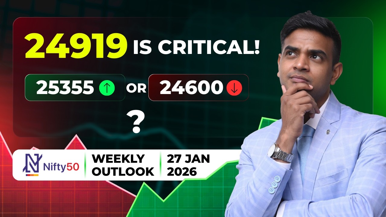 Nifty Prediction for 27 January 2026 | This Level Decides Nifty 50&rsquo;s Next Weekly Move | Chartkingz