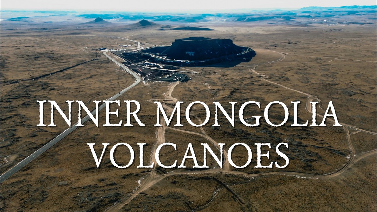 Ulanqab, China | Alone on the Winter Volcanoes
