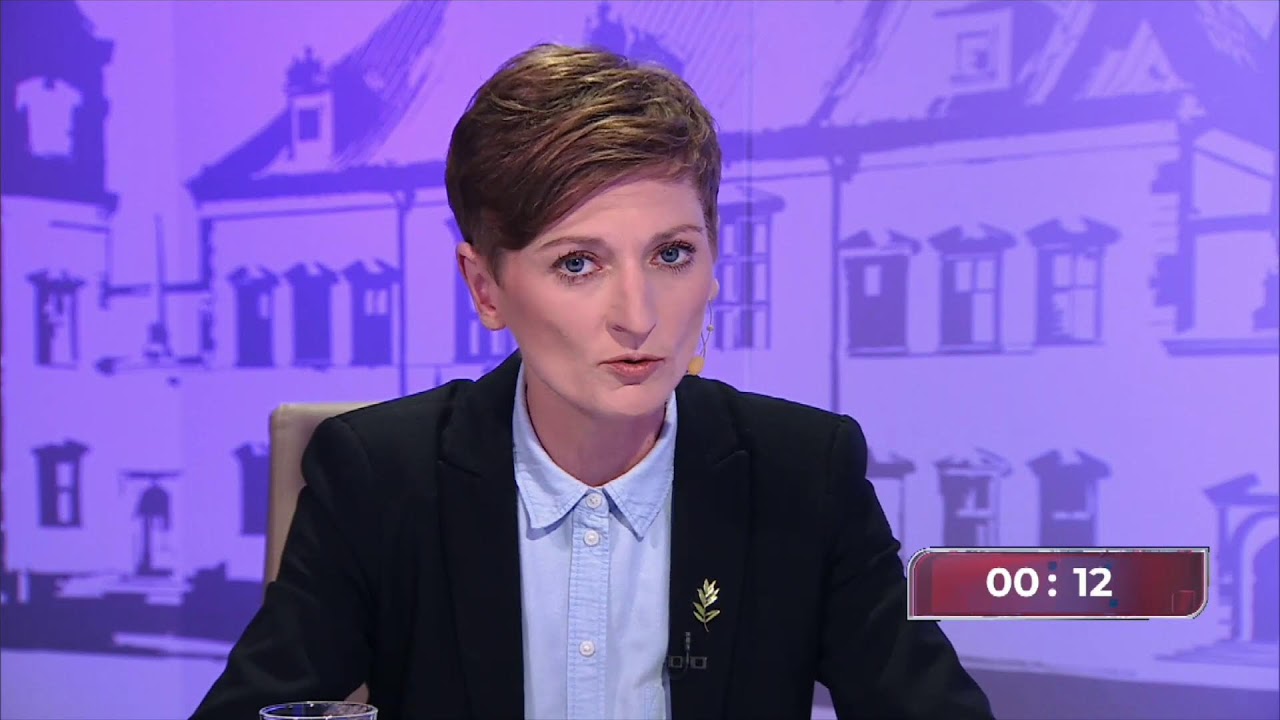 Debata 1:1 kandydat&oacute;w na prezydenta Kielc. Agata Wojda &ndash; Marcin Stępniewski