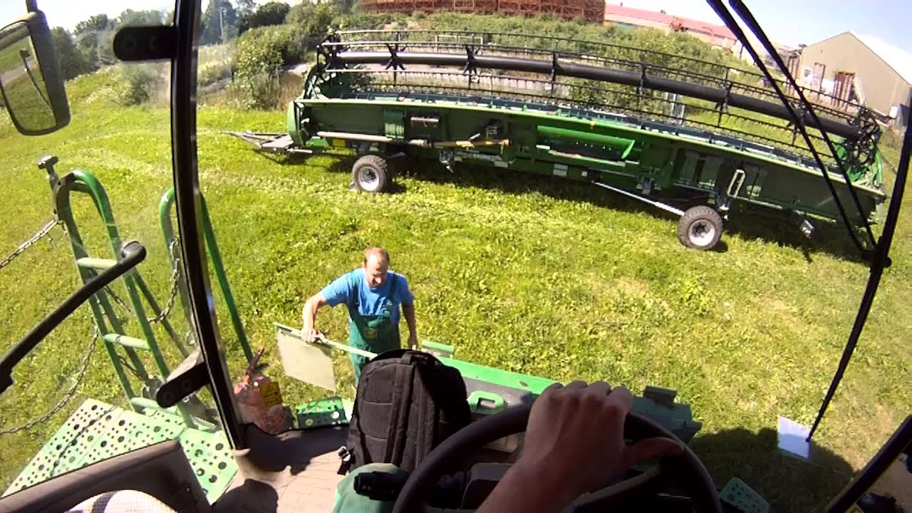 JD S690i vs. Claas Lexion 580, 560 & 460 im Raps 3/15 *Shiva-Tour 2012*uncut*
