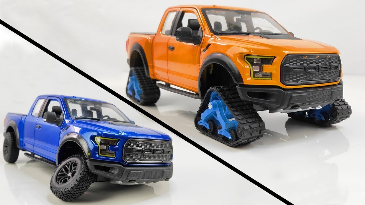 Восстановление / настройка F-150 Raptor в гусеничный снегоуборочный автомобиль