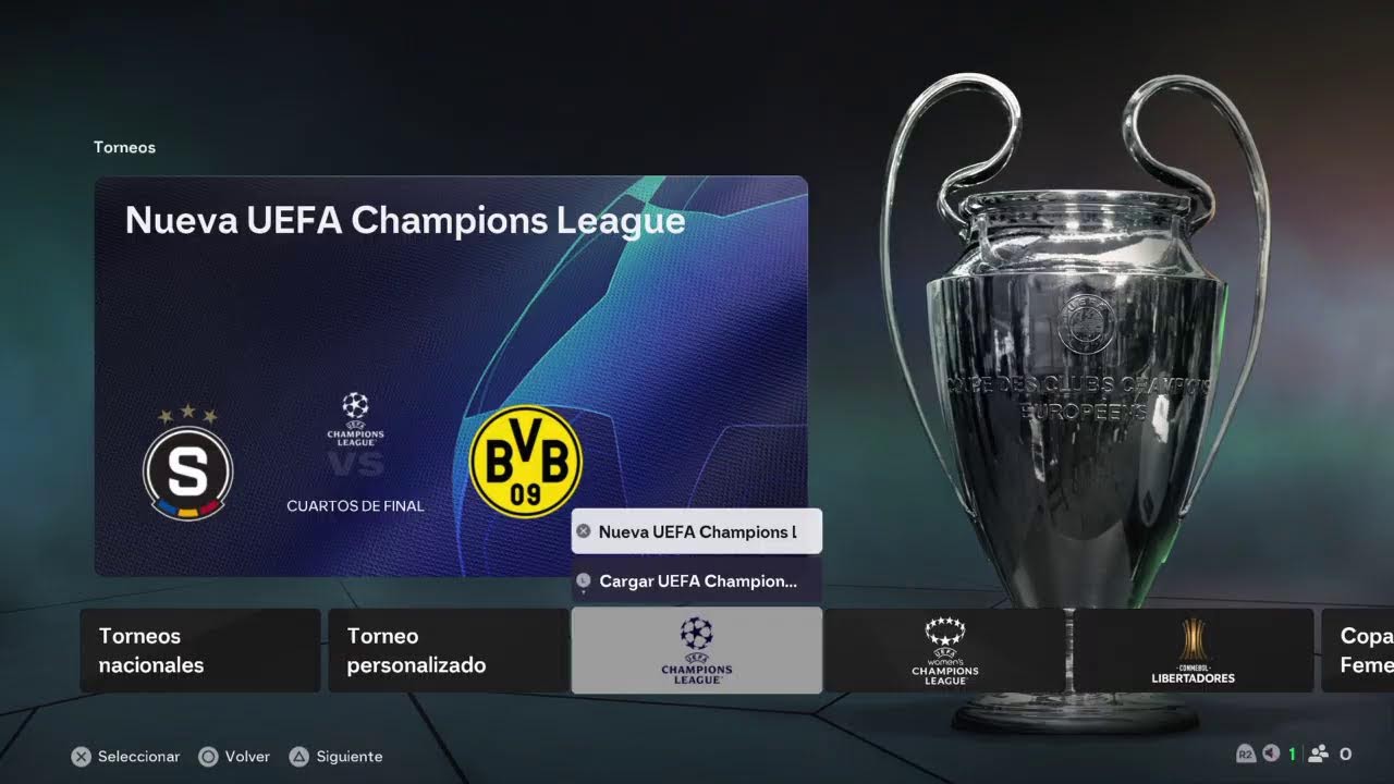 Eafc26/ Continuación de Champions League  - peruanos