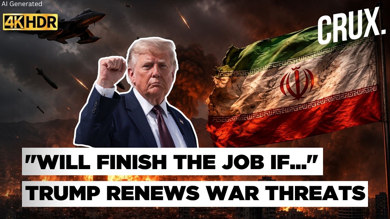 Trump Threatens To Bomb Iran, Reiterates Nuke Inspections Claim as Tehran Rejects Missile Curbs |4K