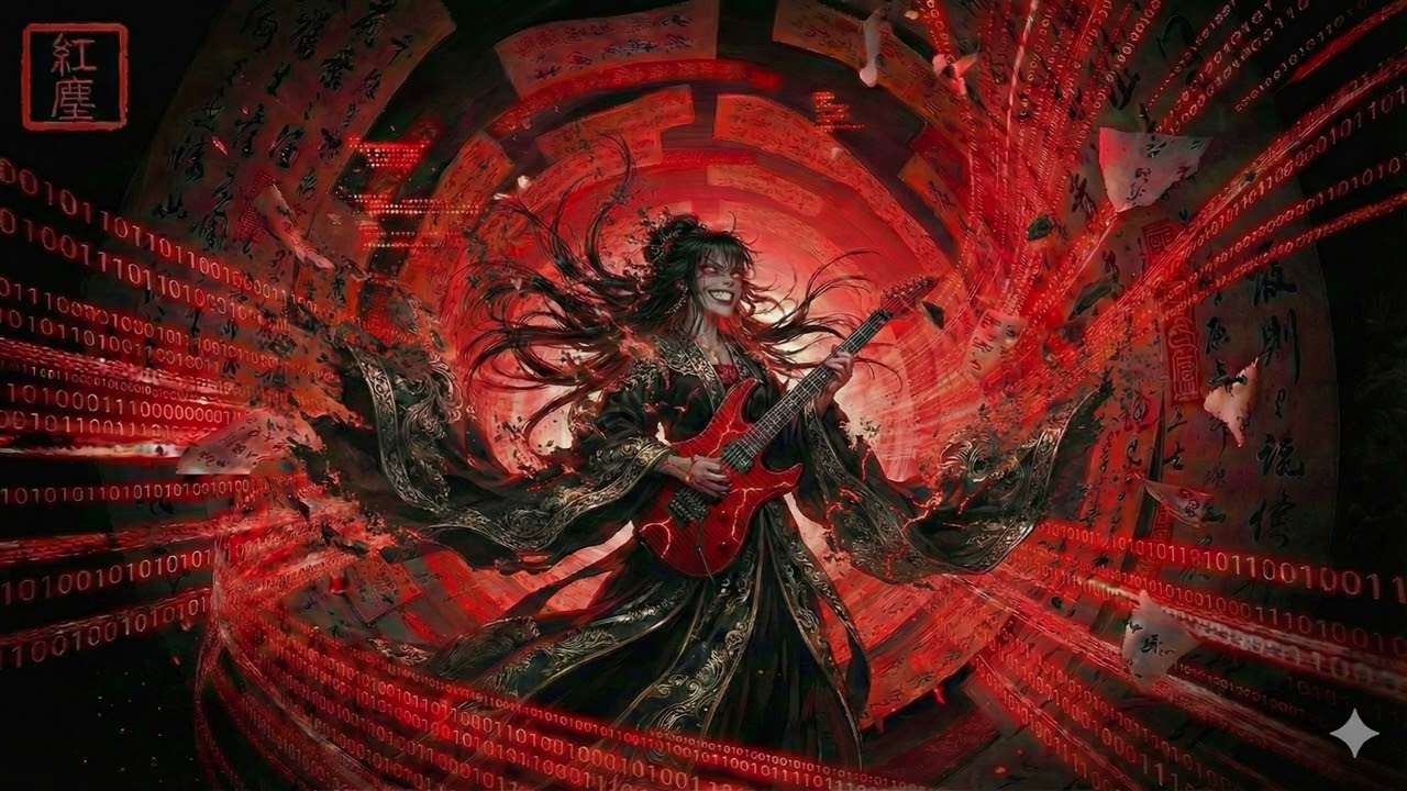 ​《404：紅塵》[Oriental Folk Metal\Death Metal Growls]-這一世繁華，不過亂碼，系統崩塌！