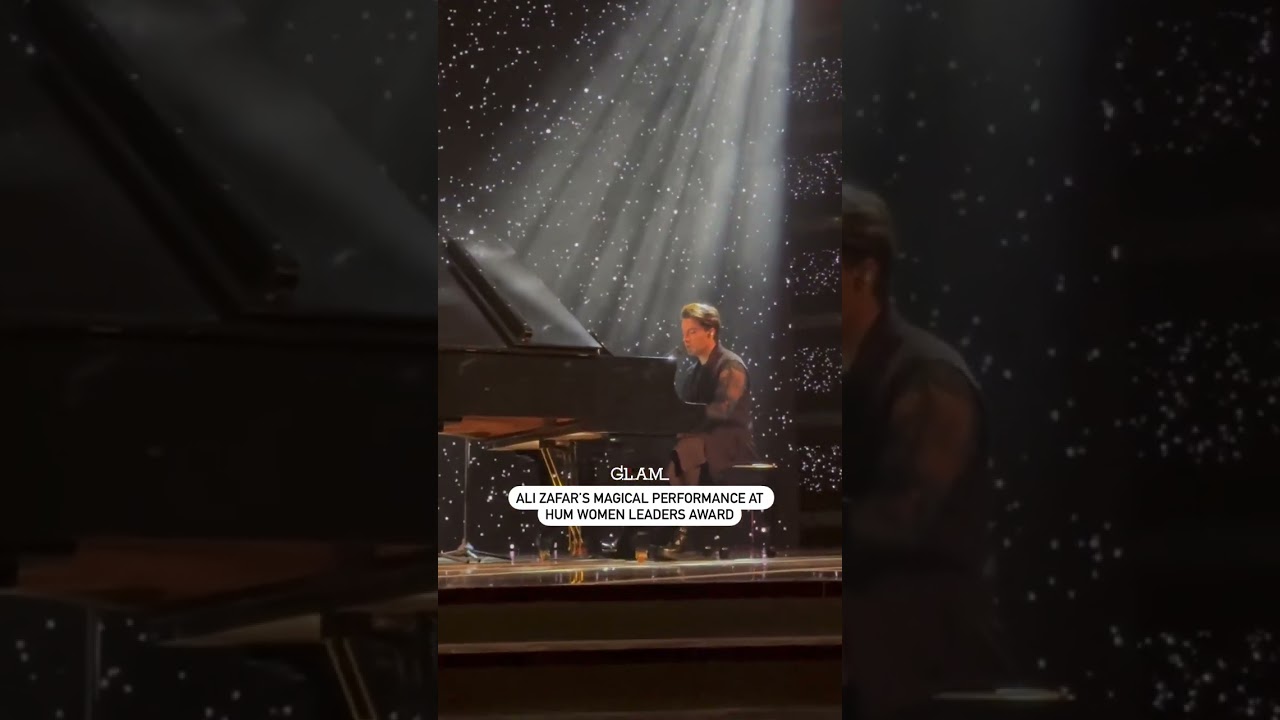 Ali Zafar's performance at HUM Women Leaders Award