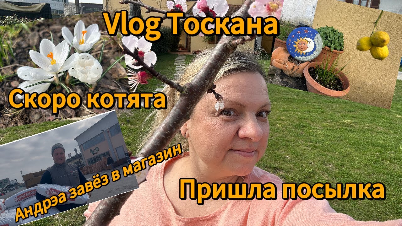 Vlog Италия:#веснавтоскане#распаковкапосылки#шкафсобран