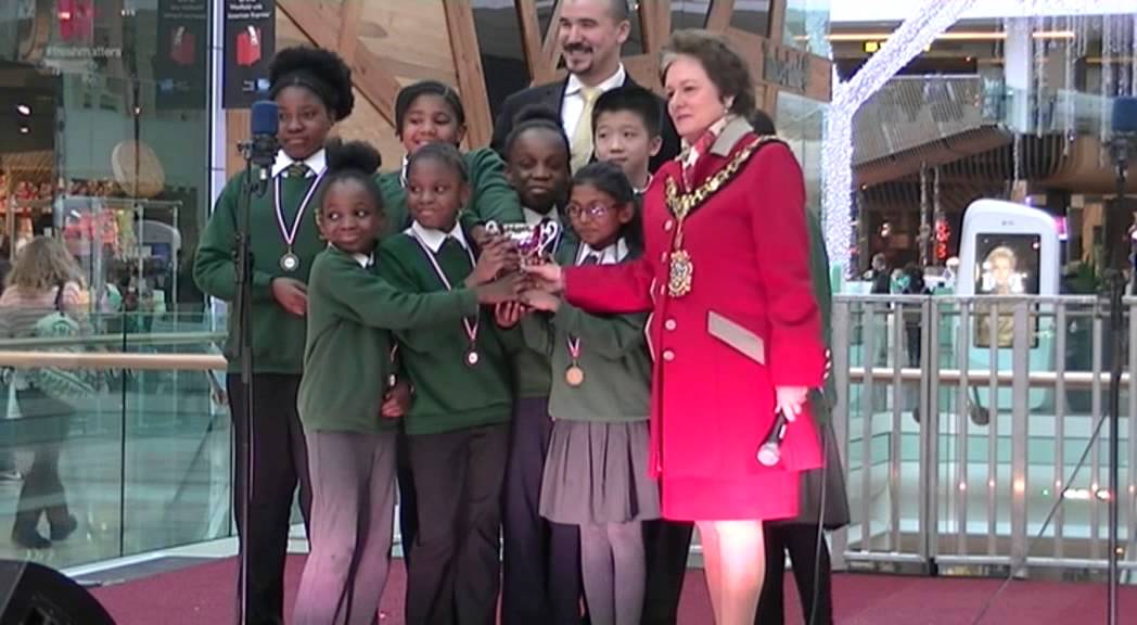 John Keble Concert Choir. Westfield London Christmas Choir Competition 2013
