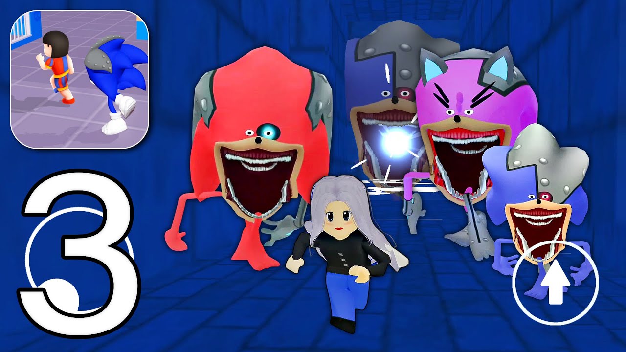 Tapes Prison Escape Barry - Sonic Prison Escape - Gameplay Walkthrough Part 3 (Android, iOS)