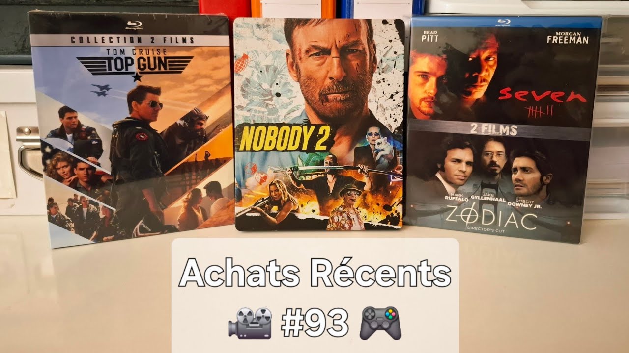 Achats Récents #93 / Steelbooks 4K - Coffrets Blu-Ray- Jeux PS5 / Noël 2025 - Soldes 🎄🎅