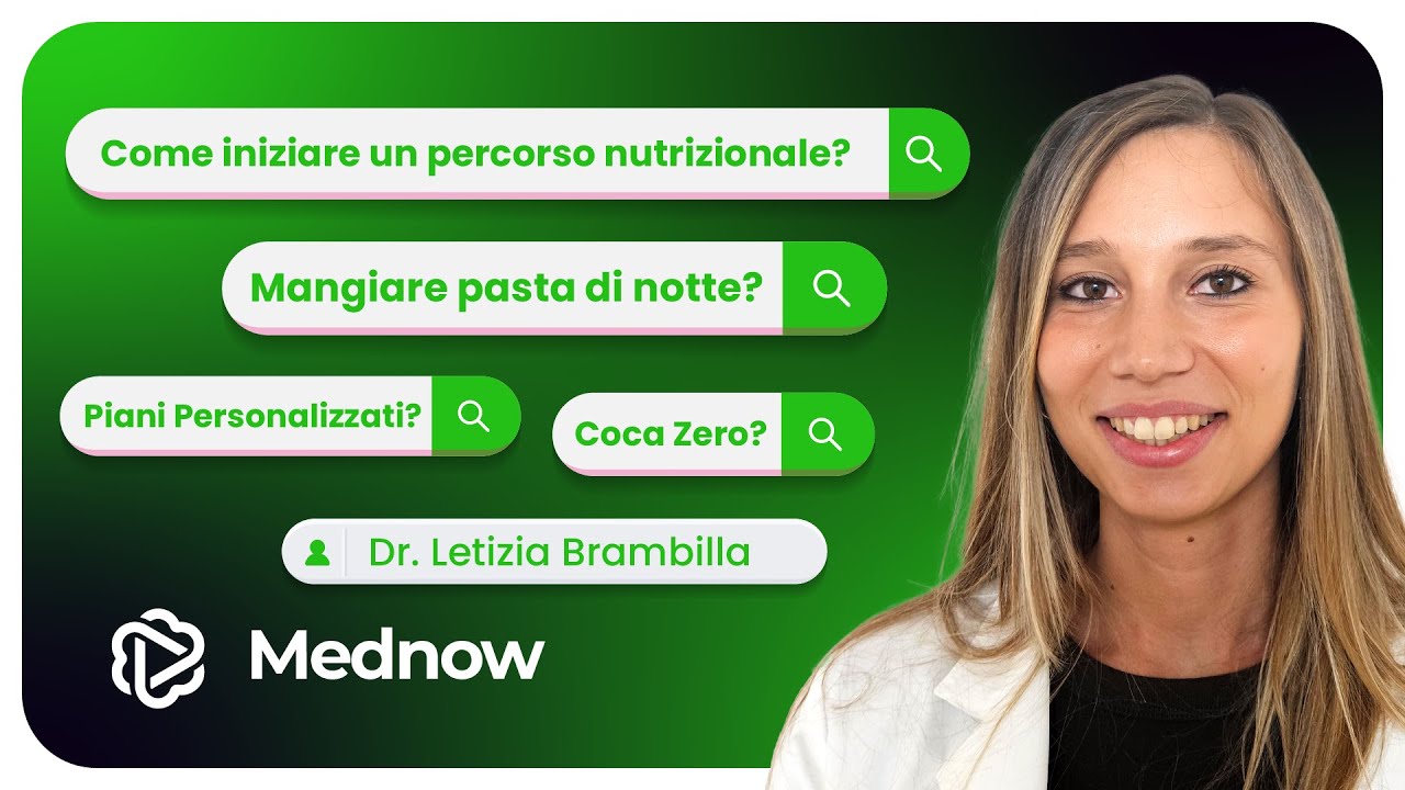 INIZIARE UNA DIETA - Visita dal nutrizionista: Miti e come dimagrire - Mednow - Dr.ssa Brambilla