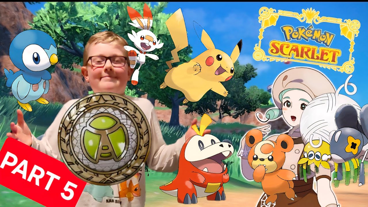 Pokémon Scarlet... BUT I can only use STARTER Pokémon! - Part 5
