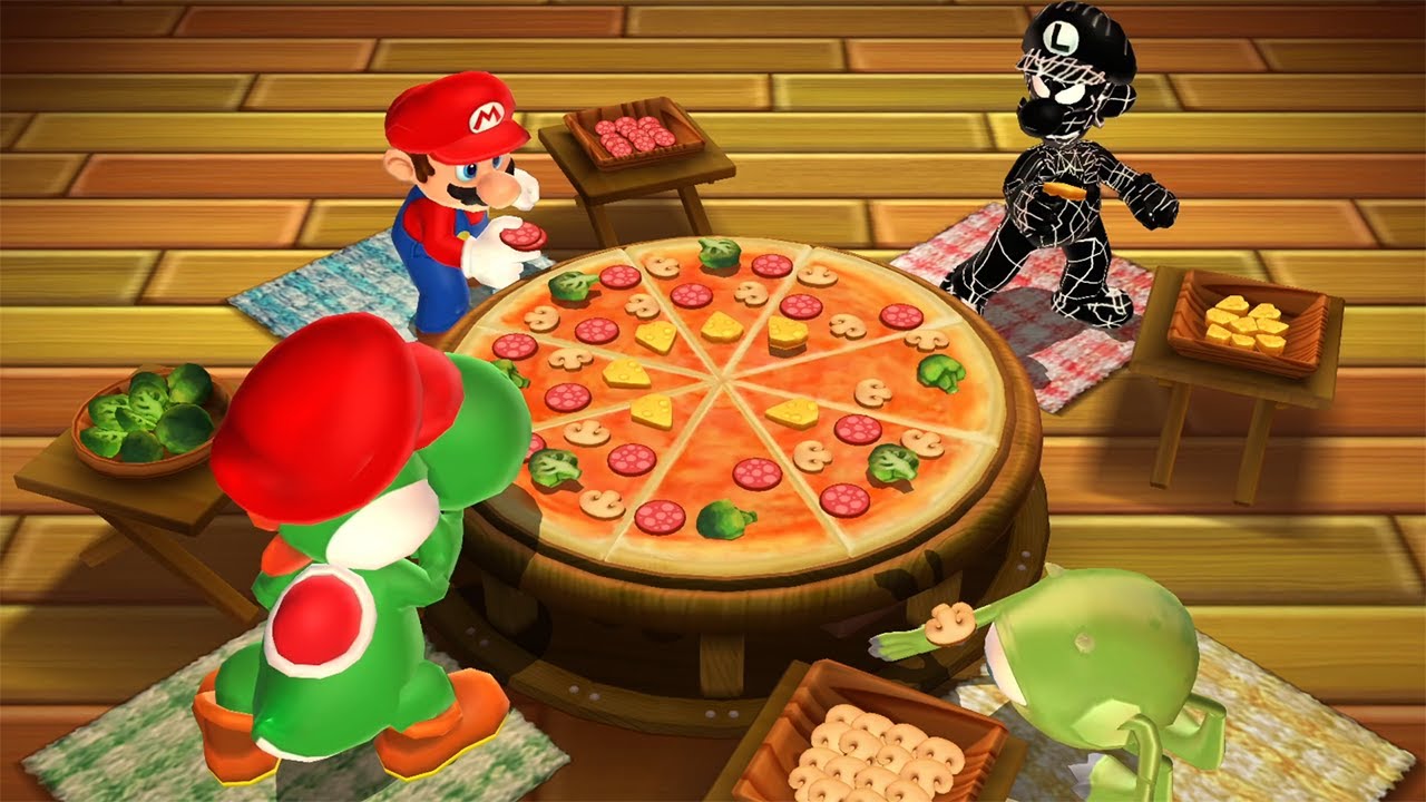 Mario Party 9 Step it up - Yoshi Vs Mario Vs Mike Wazowski Vs Spongebob (Master Difficulty)