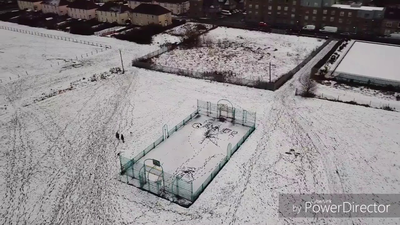 Testing new drone over Cambuslang