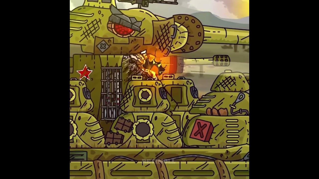 Is-44 vs Caput🥶☠️ #gerand #edit #геранд #animation #automobile #games #gaming #battle #military #vs
