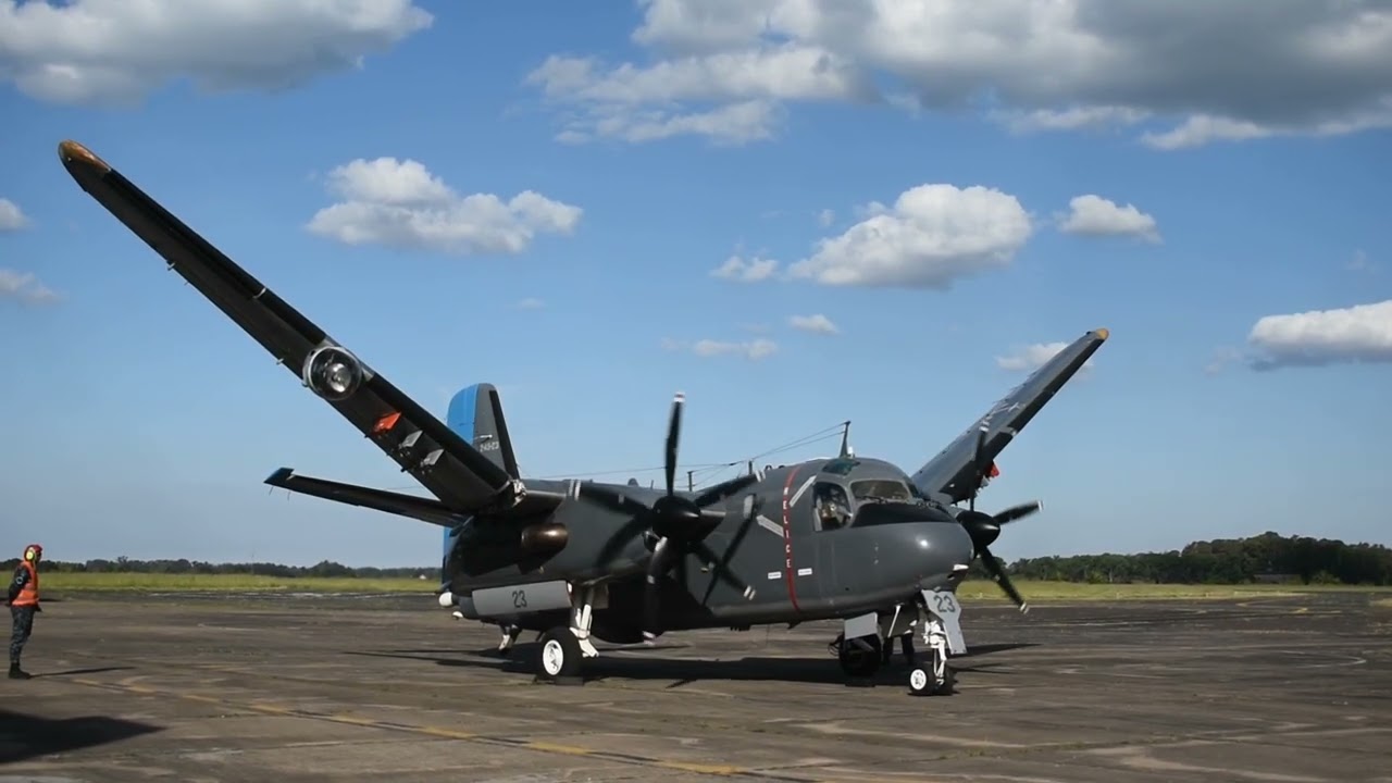 Encendido Grumman S-2 Tracker Armada Argentina