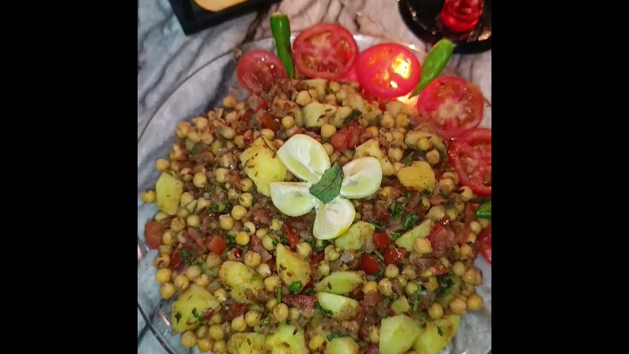 Chana Chaat recipe by iqra's kitchen|Chana Chaat recipe...