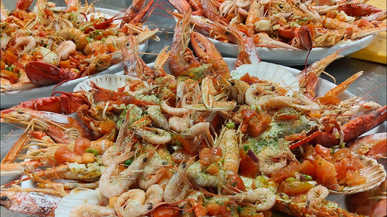 Catalana di crostacei con pesce 🐟🐟🐟