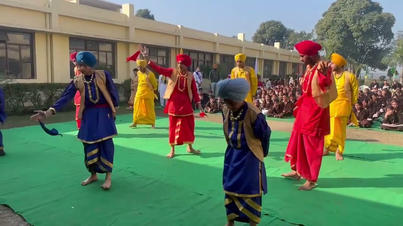 Cultural Program (Bhangra) on Republic Day