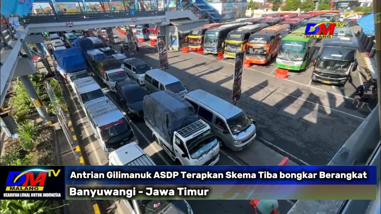 Antrian Gilimanuk ASDP Terapkan Skema Tiba bongkar Berangkat