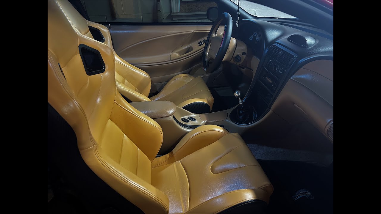 94-04 Mustang Racing Seat Install Using Factory Bracket