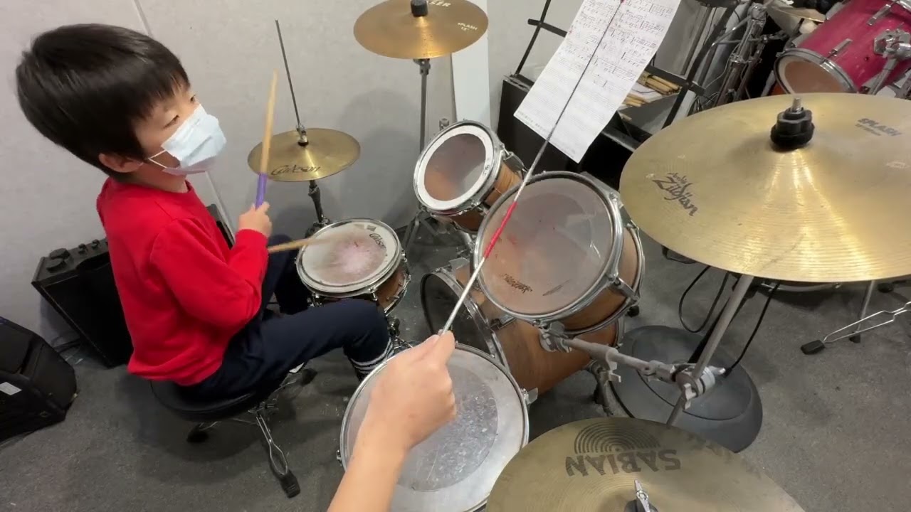【嘉義爵士鼓教學】#千勛            五月天Feat陳綺貞   私奔到月球           Drum Cover  莊漢章打擊工作室