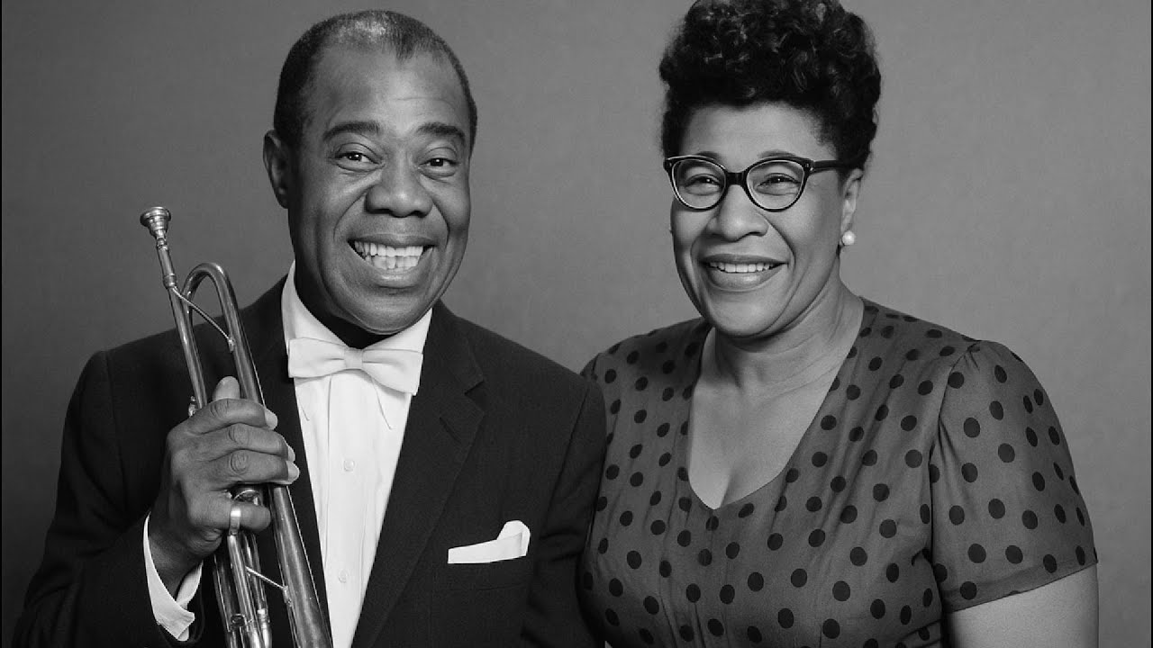 The BEST of Louis Armstrong & Ella Fitzgerald | Jazz Songs 50's 60's 70's 🎷