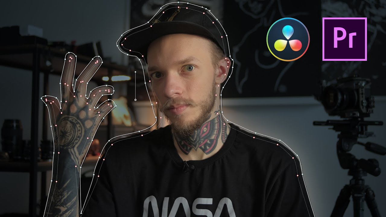 Спасаем Твоё ВИДЕО | Работа с МАСКАМИ в Premiere Pro и DaVinci Resolve