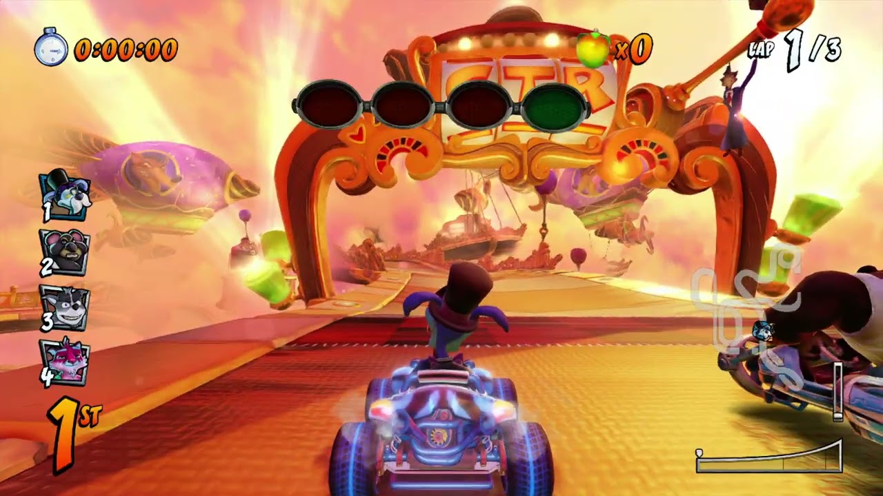 Crash Team Racing: Nitro Fueled - Crash Cup (Hard)(1080p/60fps)