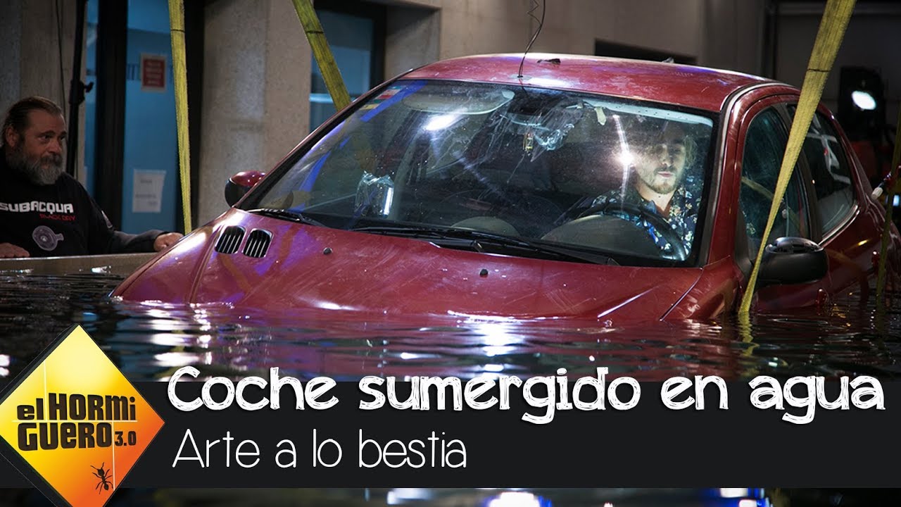 Cómo sobrevivir si quedamos atrapados en el interior de un coche bajo el agua - El Hormiguero 3.0