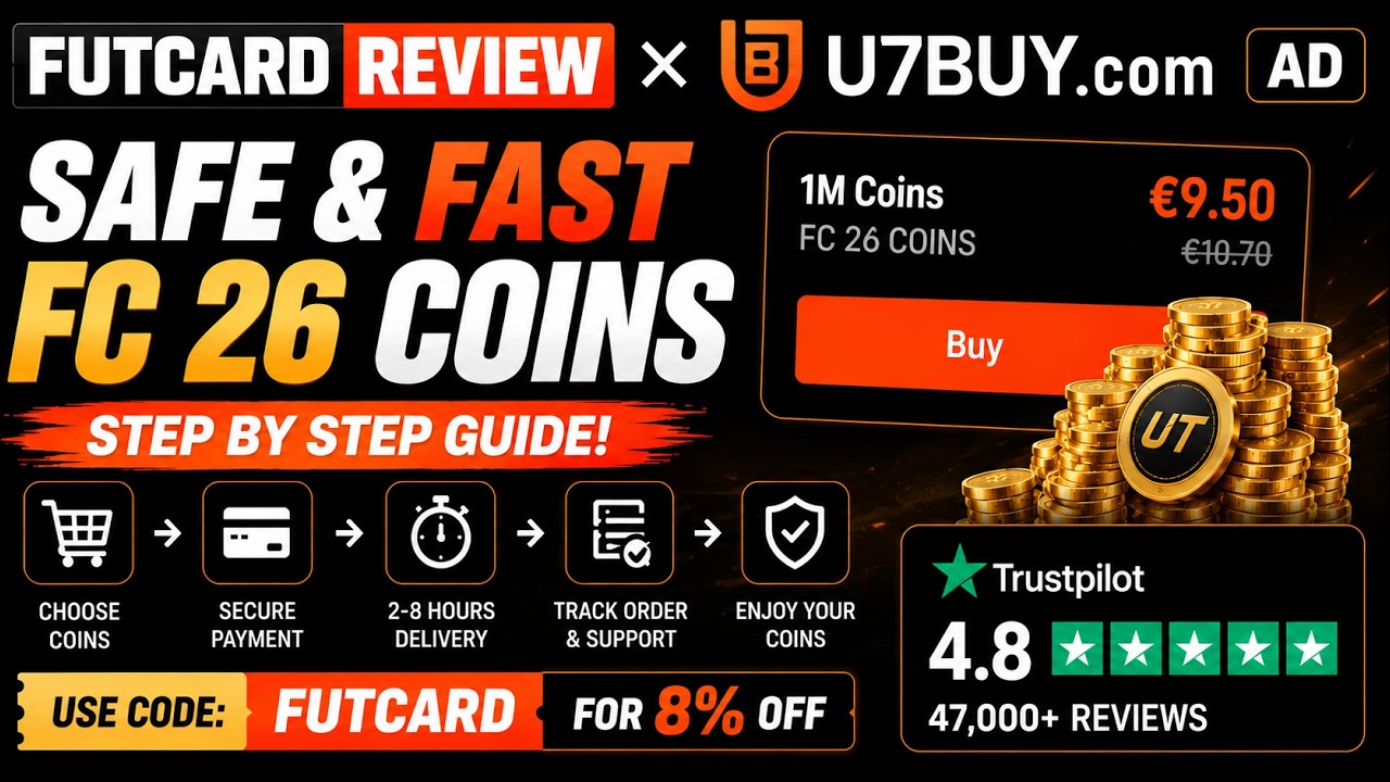 FC 26 Coins Tutorial | How To Buy Coins Safely On U7BUY (Step By Step) [AD]