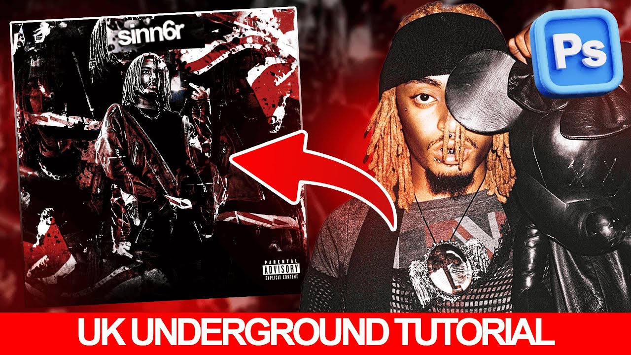 DARK UK UNDERGROUND COVER ART TUTORIAL | sinn6r 