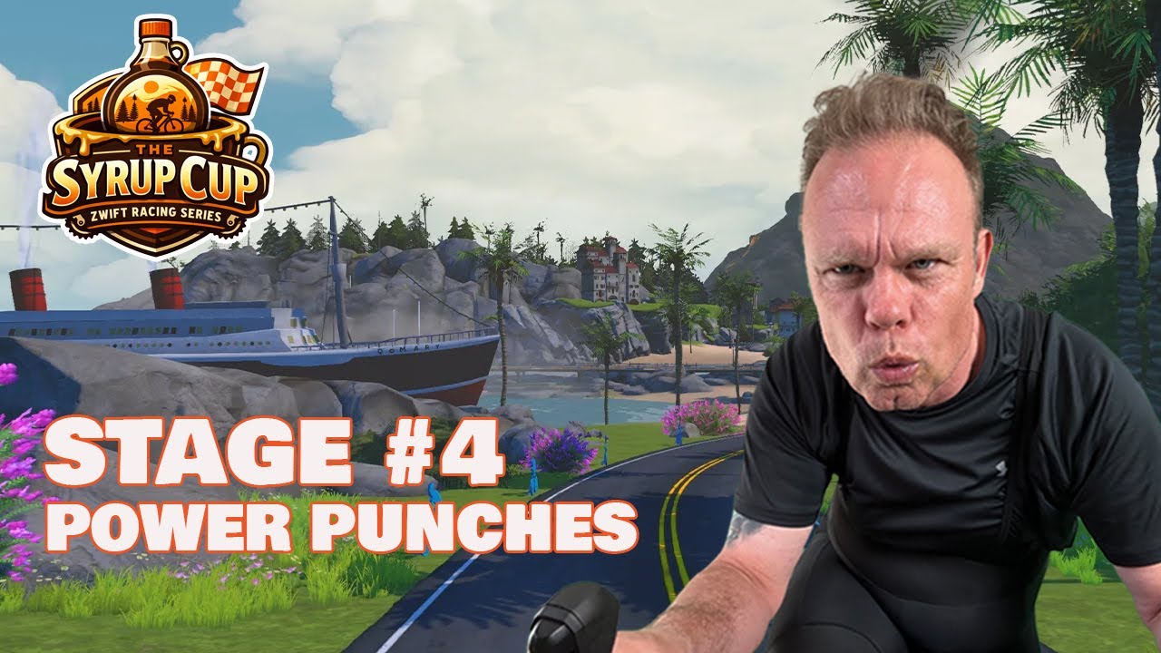 Zwift - Syrup Cup -  Power Punches