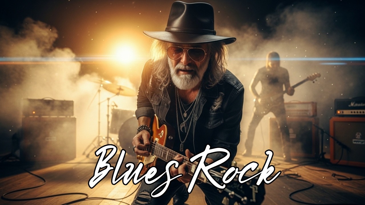Eric Clapton, Jimi Hendrix, ZZ Top, BB King, Muddy Waters – Blues Rock Classics with Bold Vocals