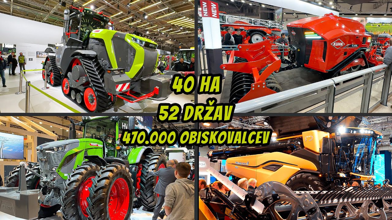AGRITECHNICA TOUR (2023) - Največji in najbolj inovativen agri sejem