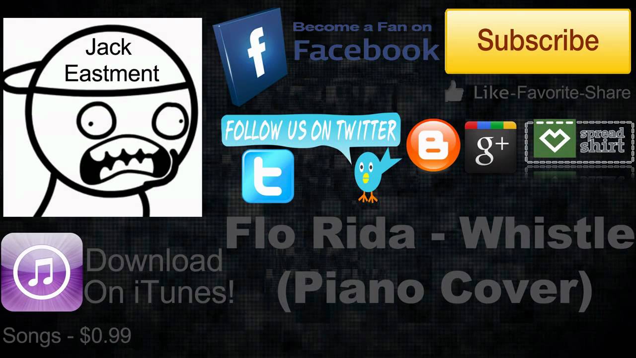 Flo Rida - Whistle (Piano Cover ~ PianoZap.com)