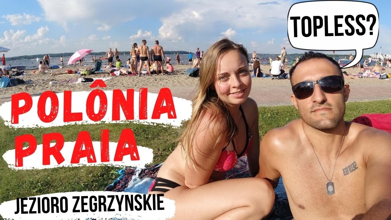 Como é a PRAIA na POLÔNIA - JEZIORO ZEGRZYNSKIE