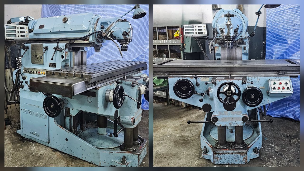 🔴 Used Heavy Duty Bed Milling Machine  - 