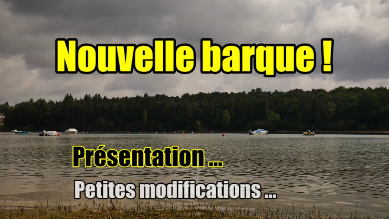Nouvelle barque ..... cap 370 .