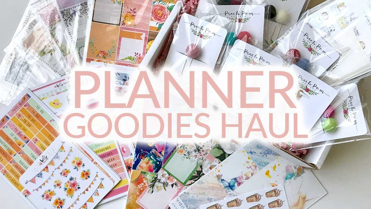 Planner Goodies Haul | Spring 2017 | Part 2