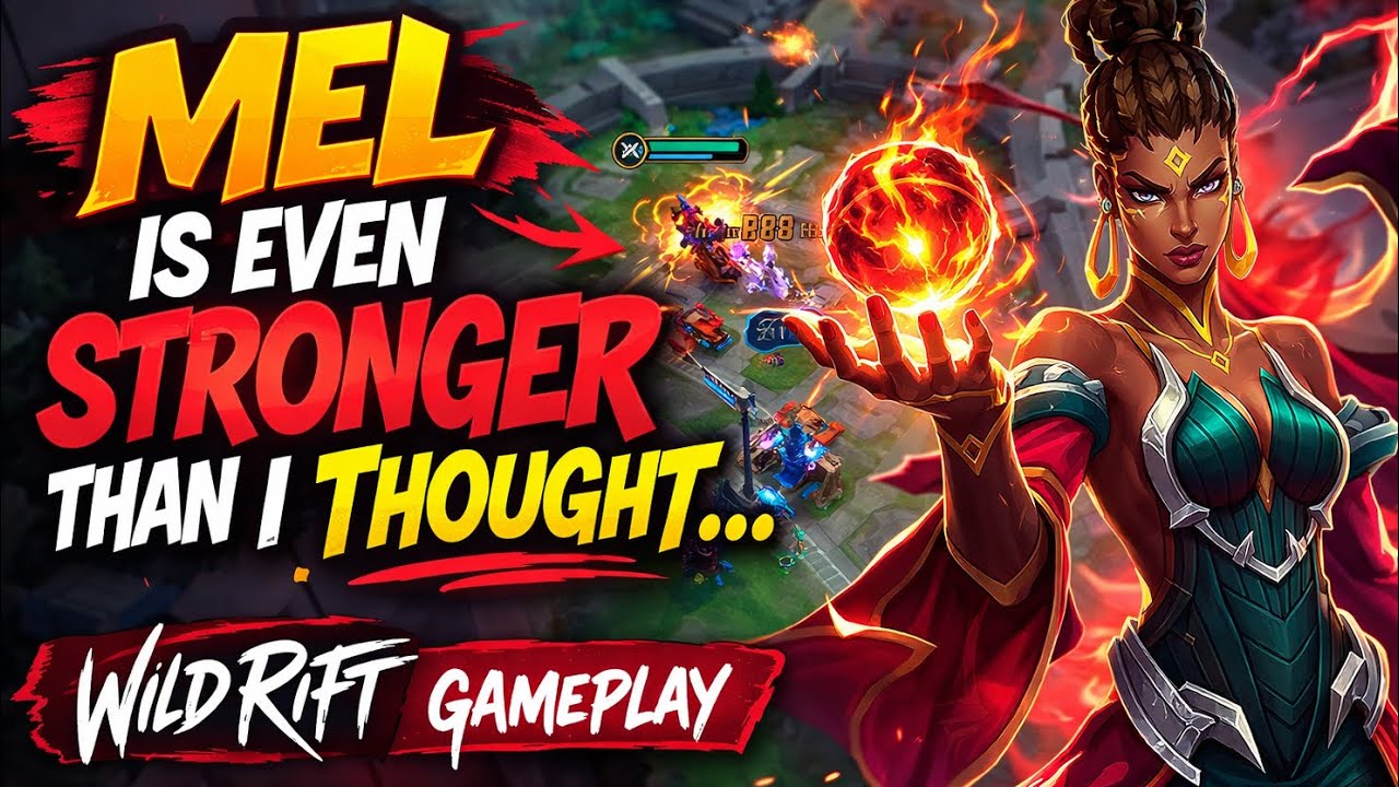 Mel Might Be Broken (New Champion) | Wild Rift