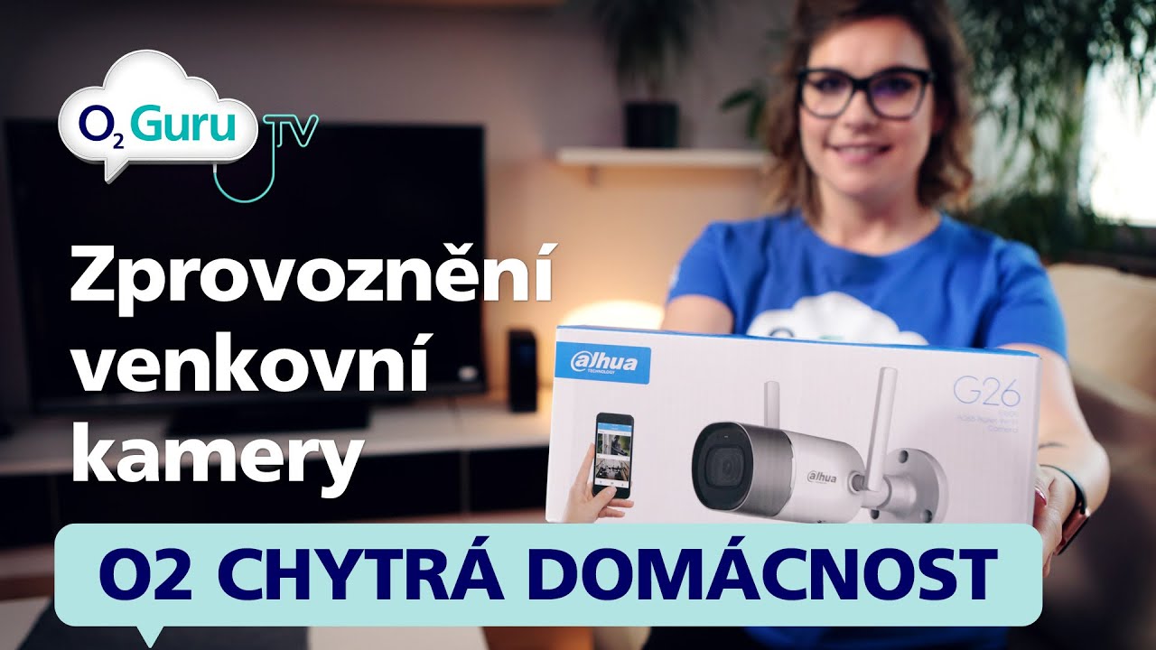 O2 Smart Box: Jak připojit venkovní kameru k O2 Smart Boxu