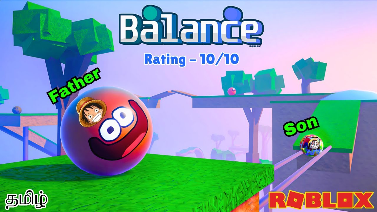 Roblox BALANCE the ball 😲 Tamil Fun Gameplay | Earth Gamer