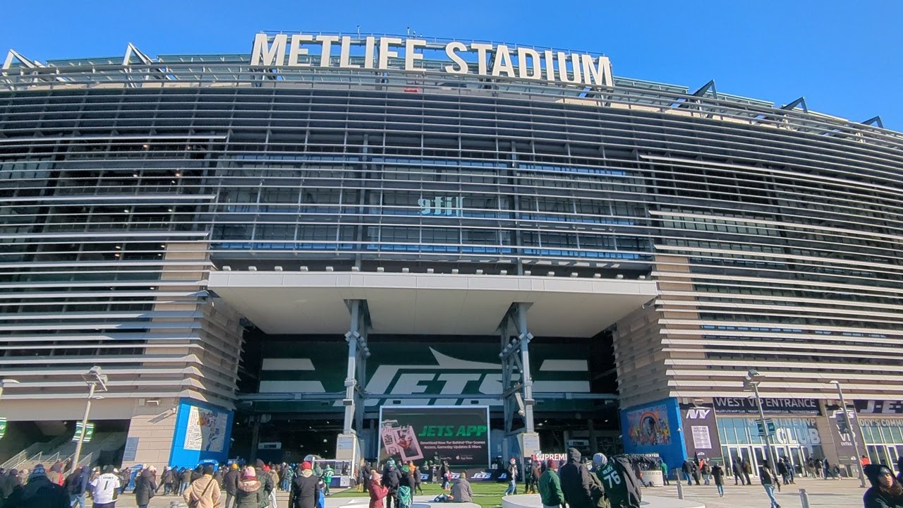 ⁴ᴷ⁶⁰ Walking MetLife Stadium in East Rutherford, New Jersey