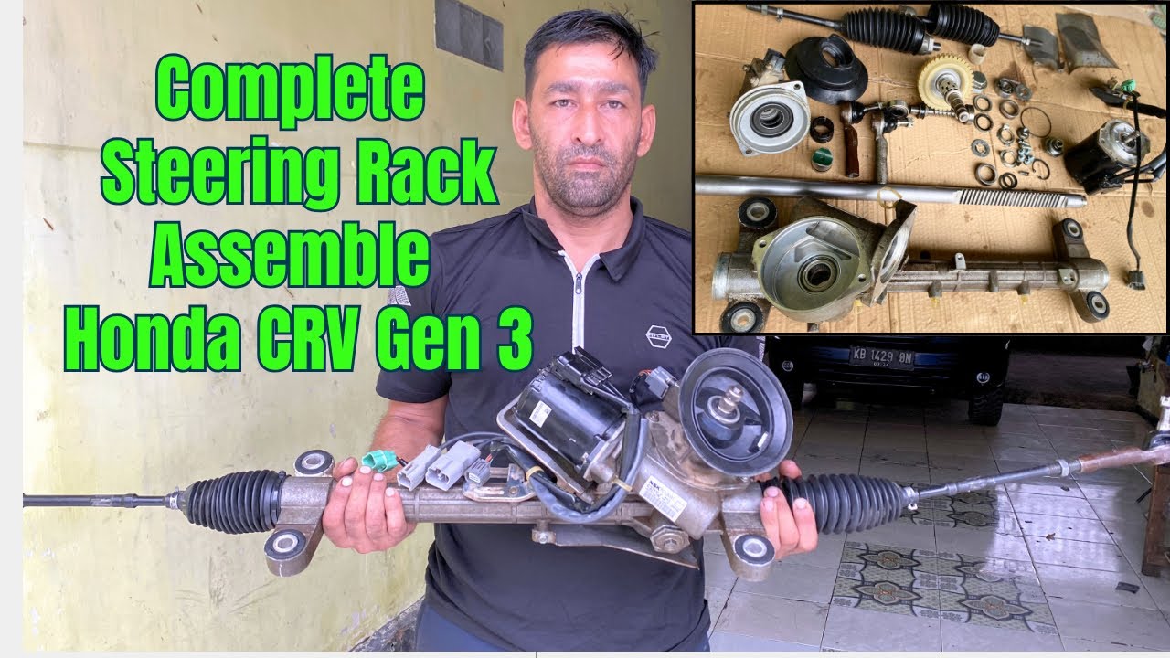 Steering Rack Assembly Honda CRV Gen 3 Complete 