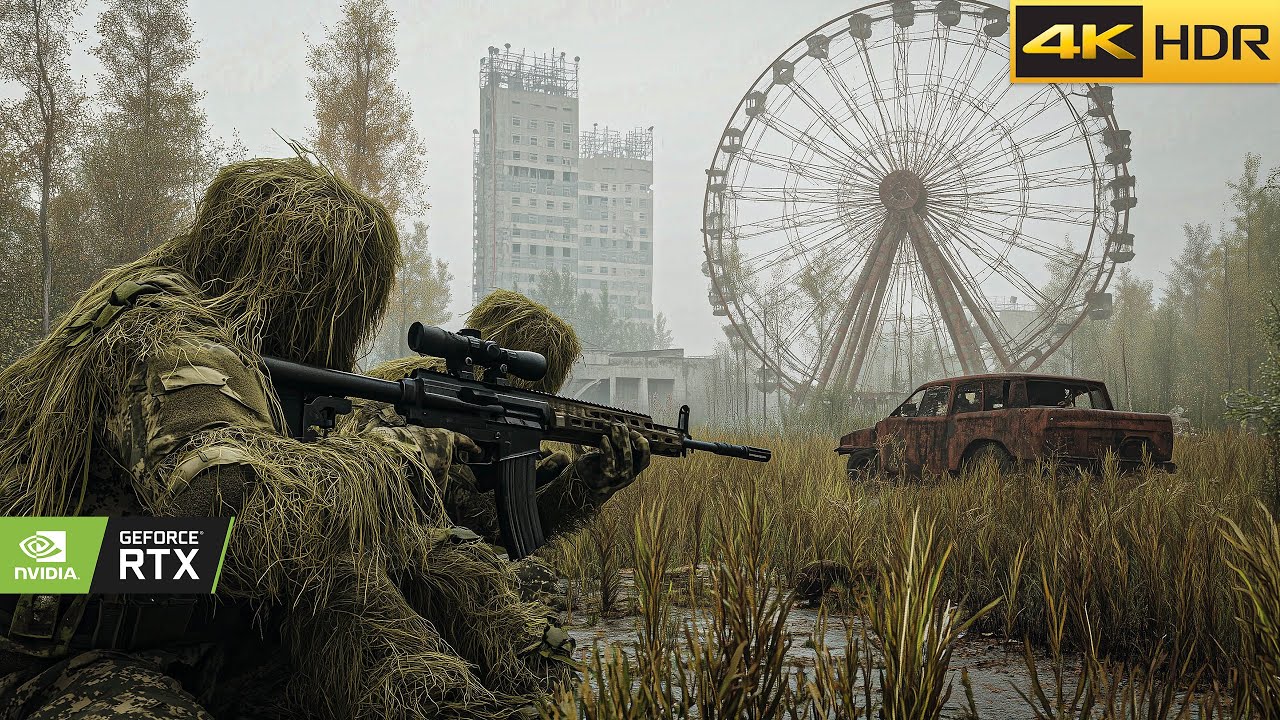 STEALTH SNIPING in Chernobyl | Realistic ULTRA 4K Gameplay | Call of Duty