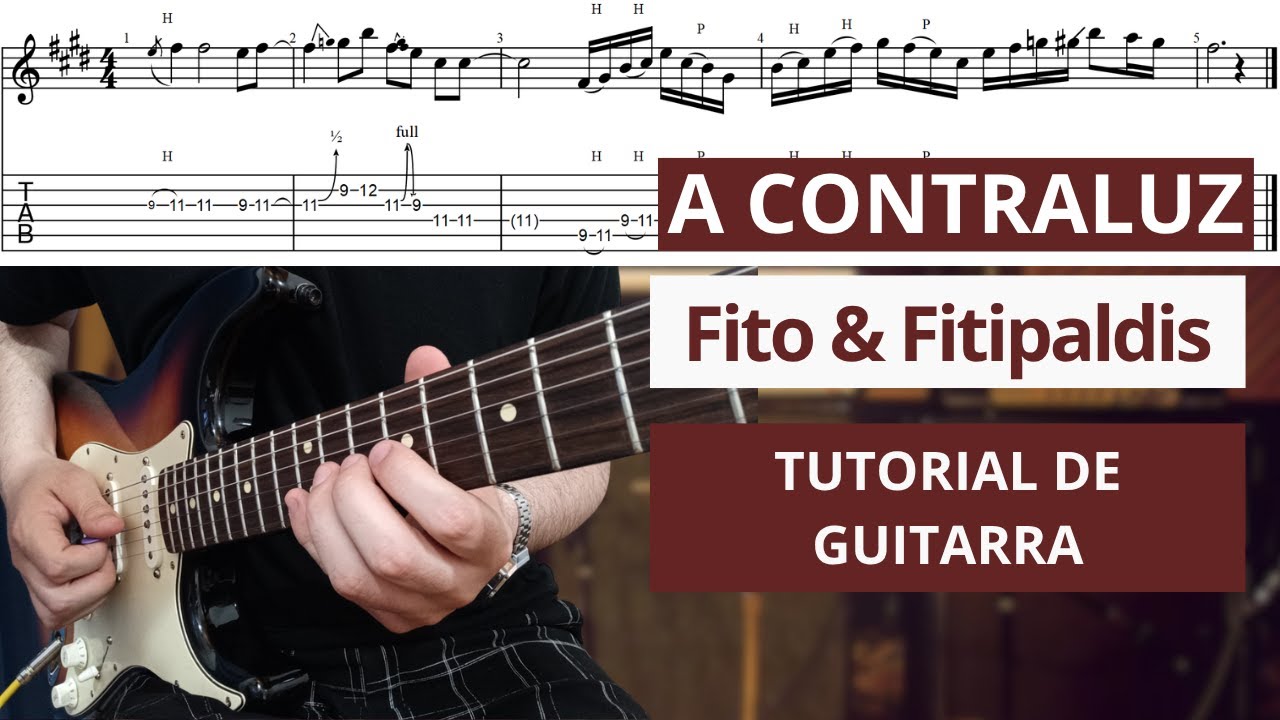Fito & Fitipaldis - A Contraluz - Tutorial de Guitarra con TABS