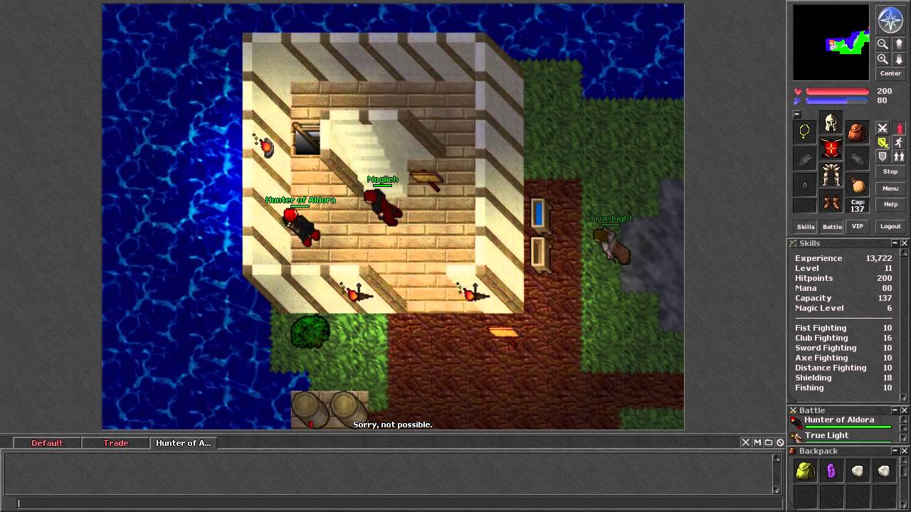 Tibia [7.2] Thais Lighthouse Quest