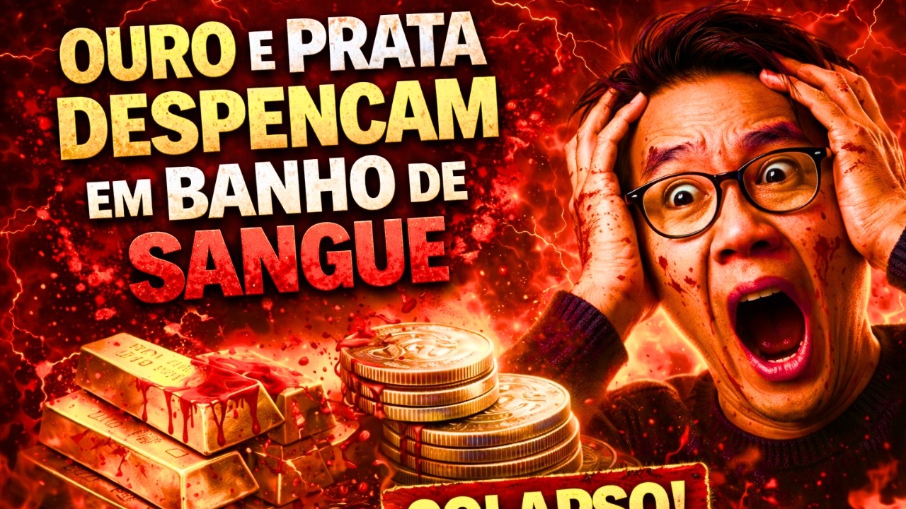 BANHO DE SANGUE: CME e Shanghai Atacaram Ouro e Prata JUNTOS? (A Verdade Oculta)