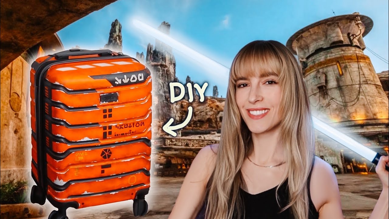 DIY Star Wars Cargo Container Suitcase! ✨ Step-by-Step Tutorial